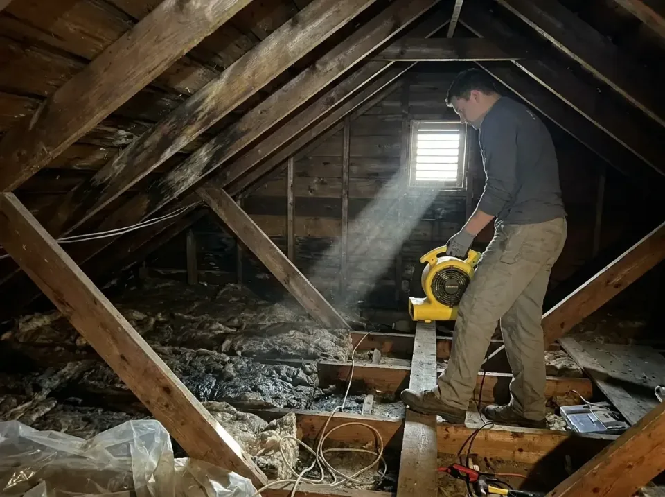 attic-water-damage-drying-proc-007 — frequently asked questions, Emergency Water Extraction & 24/7 Flood Response in Preakne…